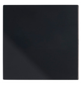 PLACA 4X4 CEGA COM SUPORTE -  PRETO BLACK SATIN FOSCO